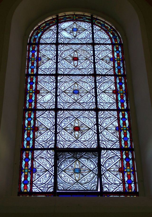 E00160_B_Vitraux du transept de l'église de l'abbaye_Jouarre_1860